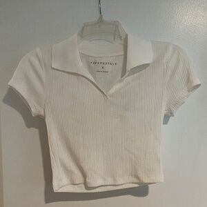 AEROPOSTALE Womens Small White Cotton Top